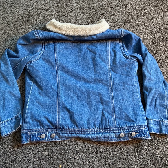 Old Navy Sherpa lined Jean jacket - Picture 5 of 5